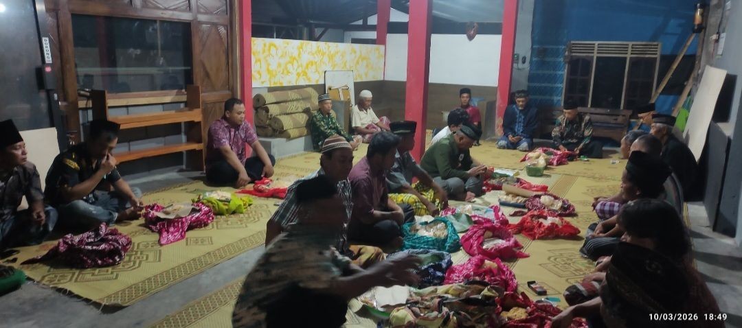 Kenduri Adat Sedekahan Malam Selikur Poso RT 02 Padukuhan Pokoh