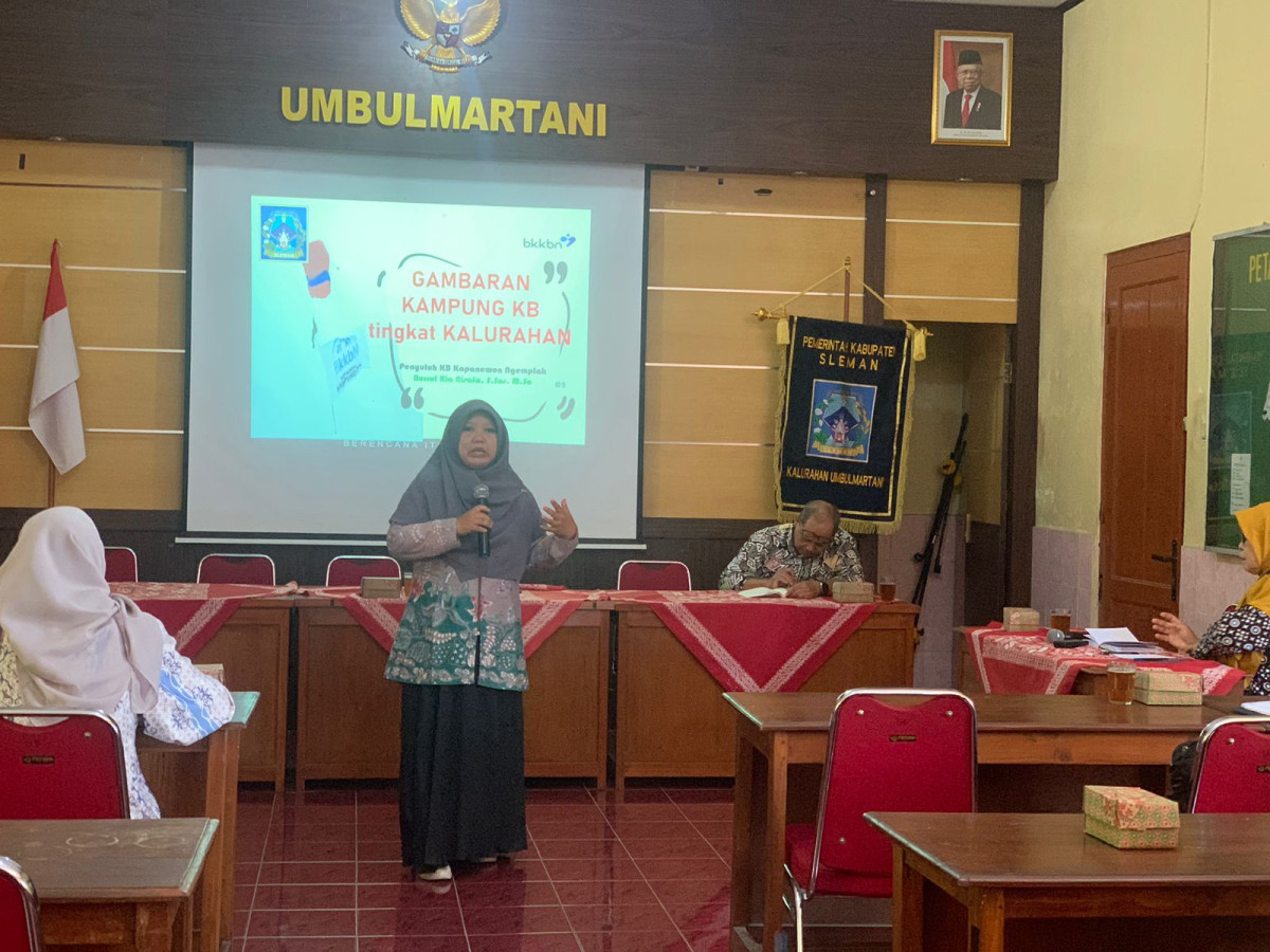 Pertemuan Pokja Kampung KB Kalurahan Umbulmartani