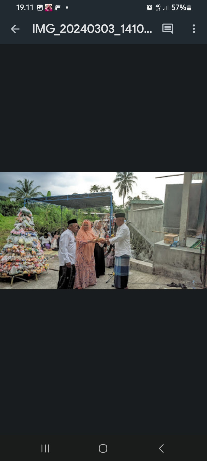 Tradisi nyadran didusun ngemplak asem