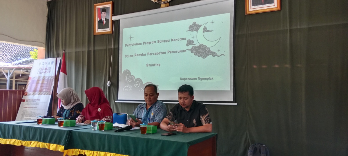Penyuluhan Program Bangga Kencana