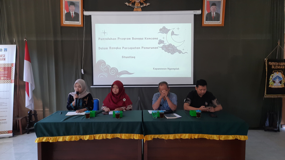 Penyuluhan progra  bangga kencana bagi kader KB TPK puntuk