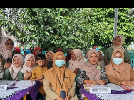 Lomba LBS dan PHBS dusun sampel Sapen