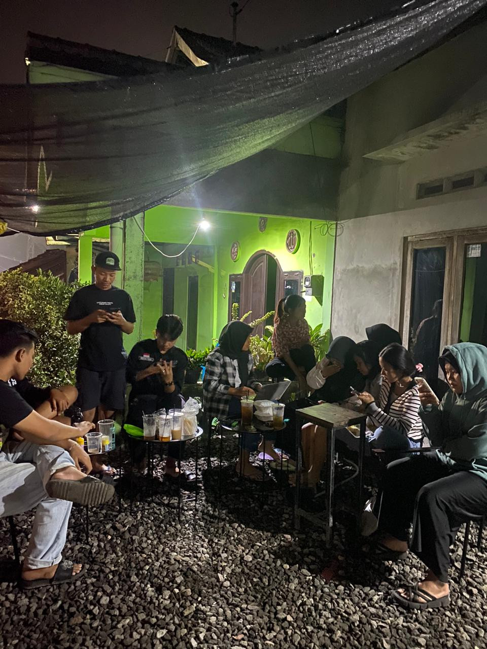 Pertemuan pengurus karang taruna dusun meces