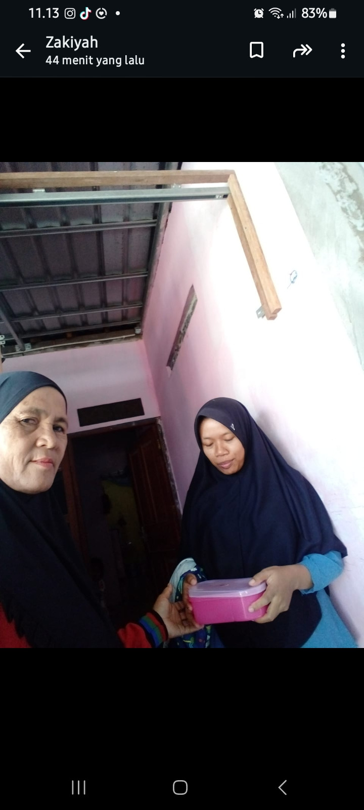 Pemberian pmt lokal untuk balita di ngemplsk asem