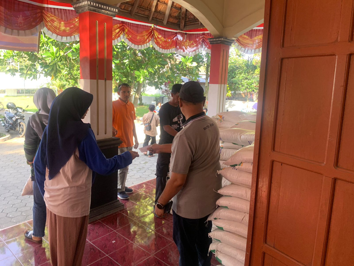 Penyaluran Bantuan Pangan Cadangan Beras Pemerintah (CBP) Bulan Juni Tahun 2024