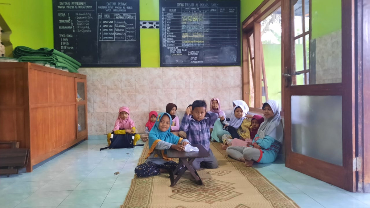 TPA rutin dusun sapen