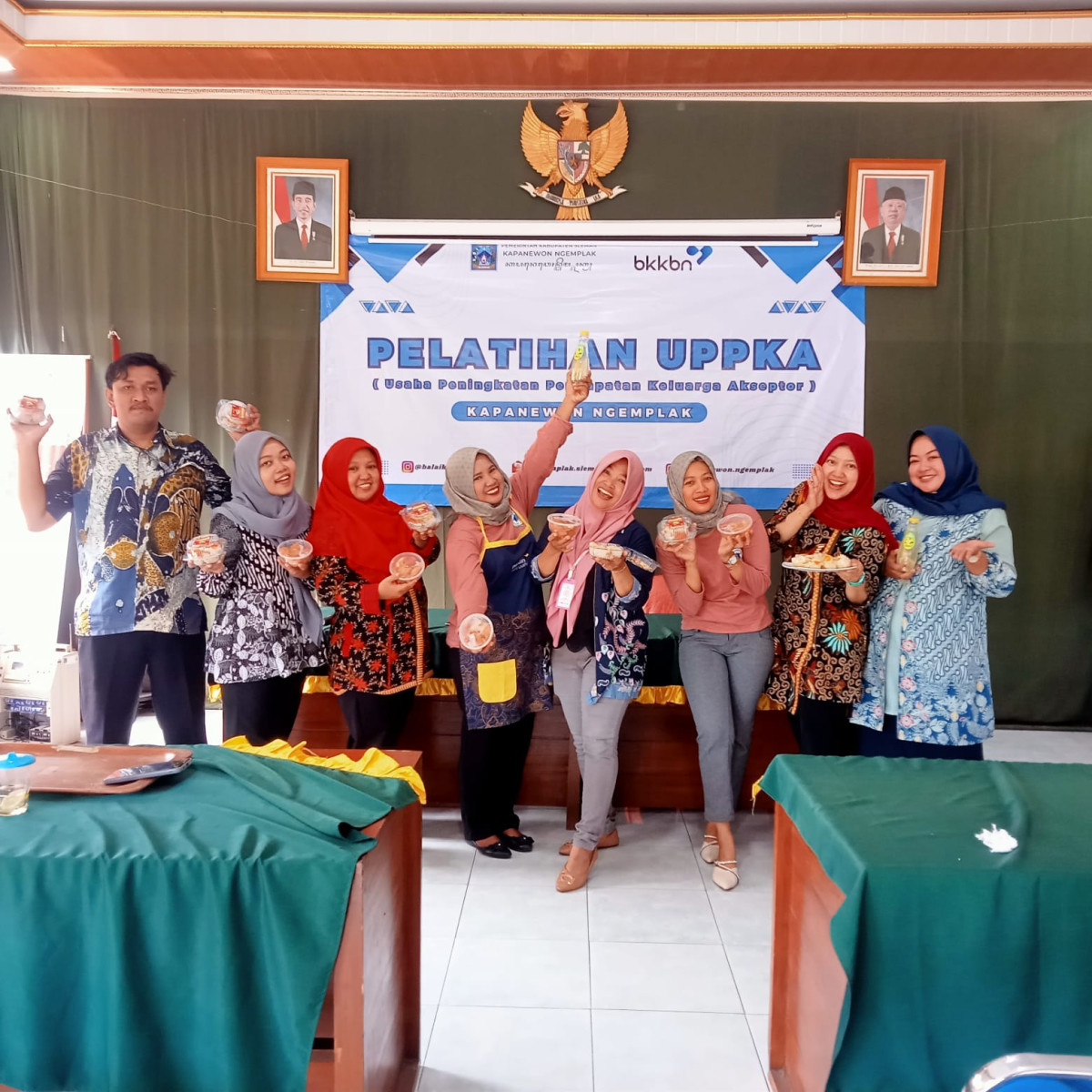 Hari ke-1 pelatihan UPPKA wilayah Umbulmartani di Pendopo Kapanewon Ngemplak