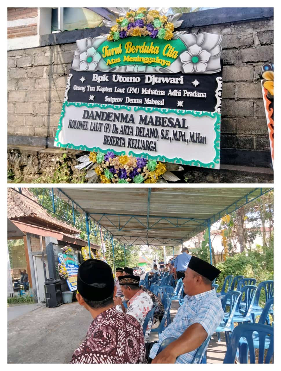 Takziah warga puntuk Umbulmartani