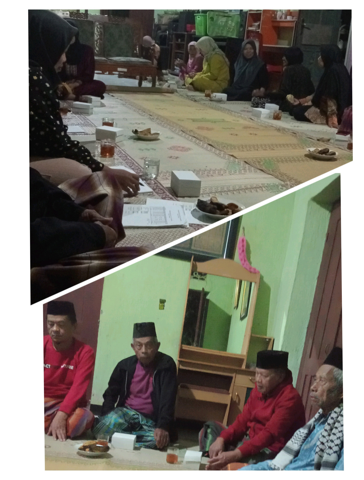 Pertemuan rutin RT 03,RT 04 Rw 29 Dusun Tanjung