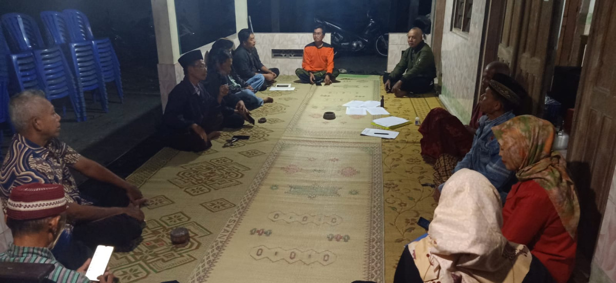 Musyawarah Padukuhan Data Kemiskinan Dusun Kopatan