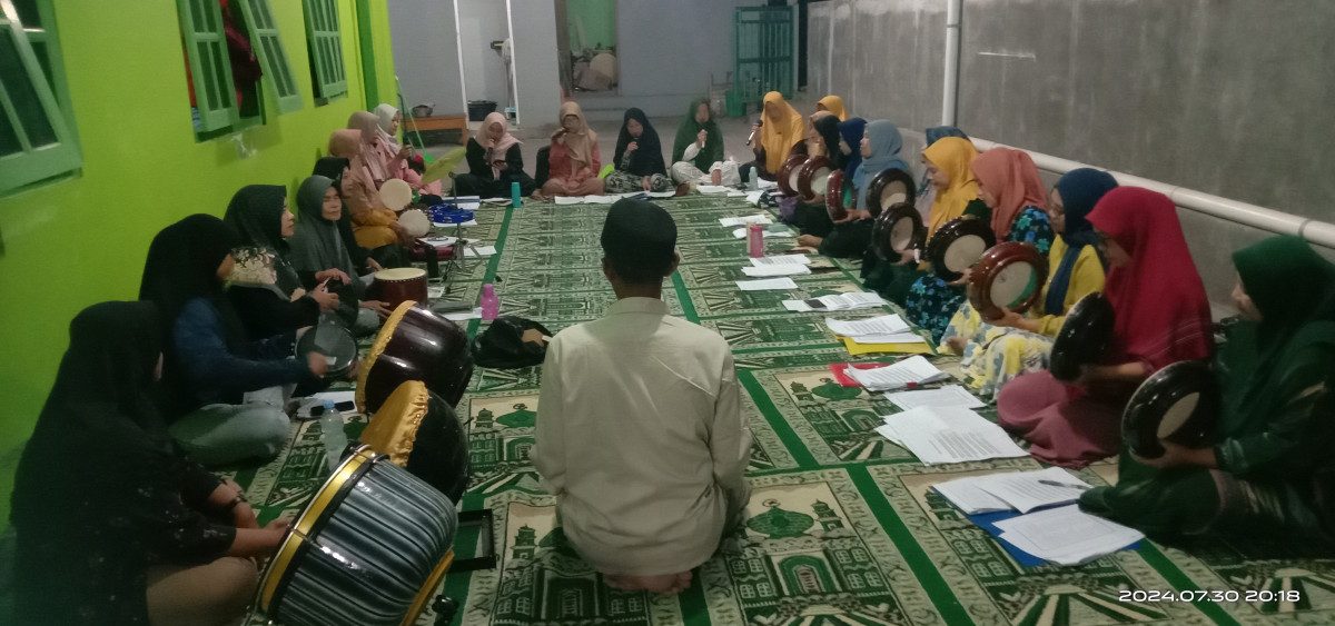 Latihan Hadroh AZ Zahra Medelan