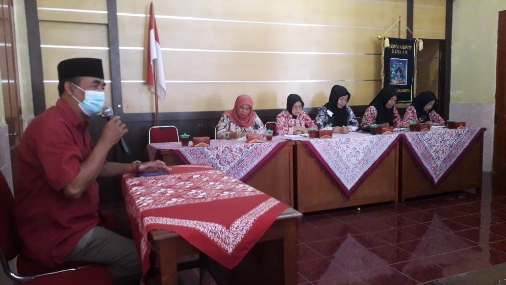 Pembinaan Pokja 1 PKK Kalurahan dari tp PKK kabupaten sleman