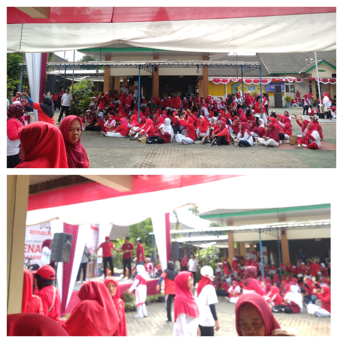 Senam massal kapanewon