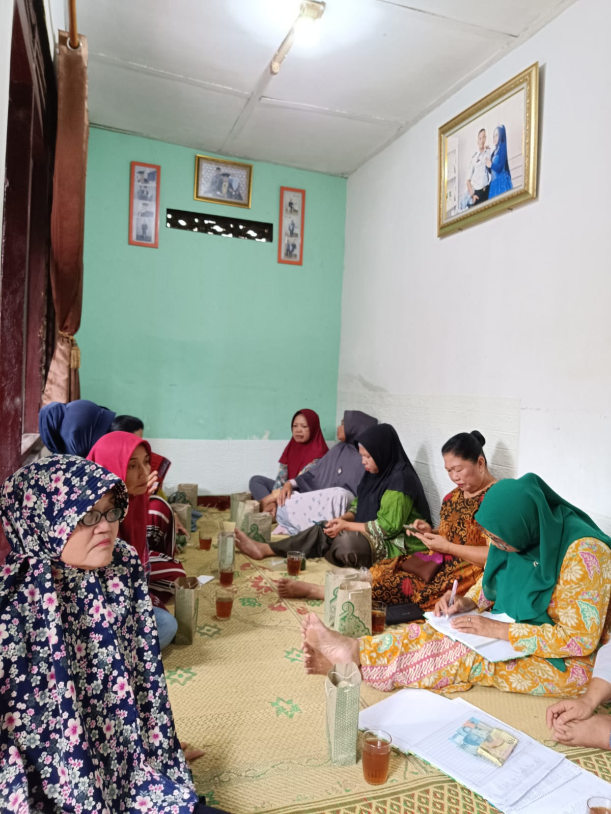 Pertemuan PKK Padukuhan Warga Puntuk Dongkelsari Rejodani