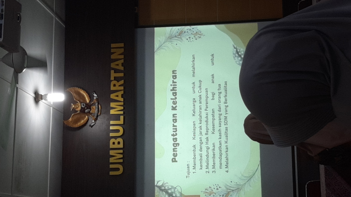 Pendampingan kader  kb dusun ngemplak 1