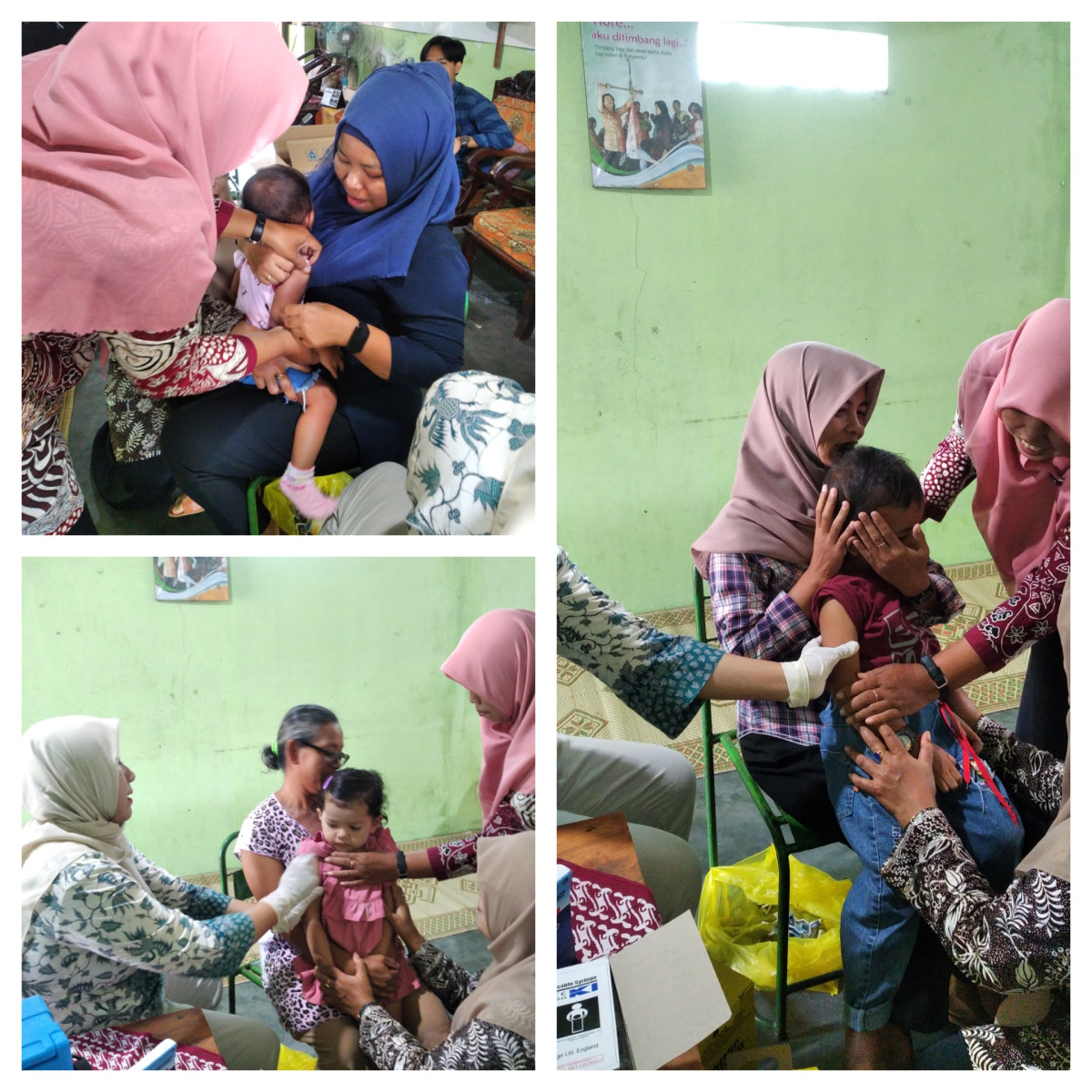 Imunisasi JE untuk balita dusun kalisoro