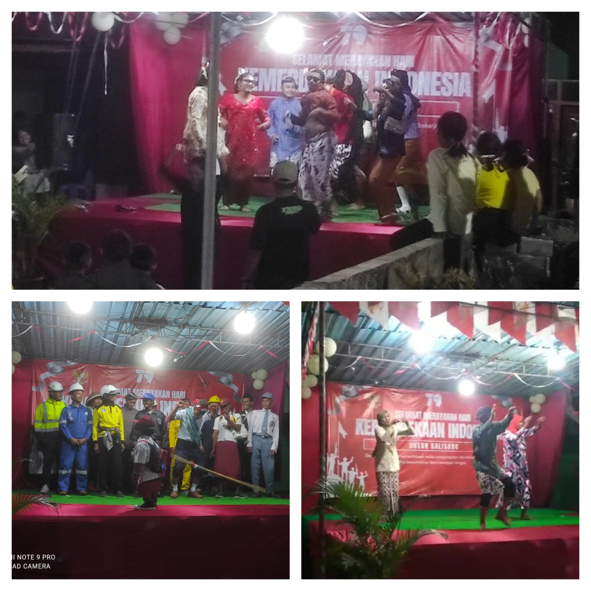 Pentas seni 17 Agustus kalisoro