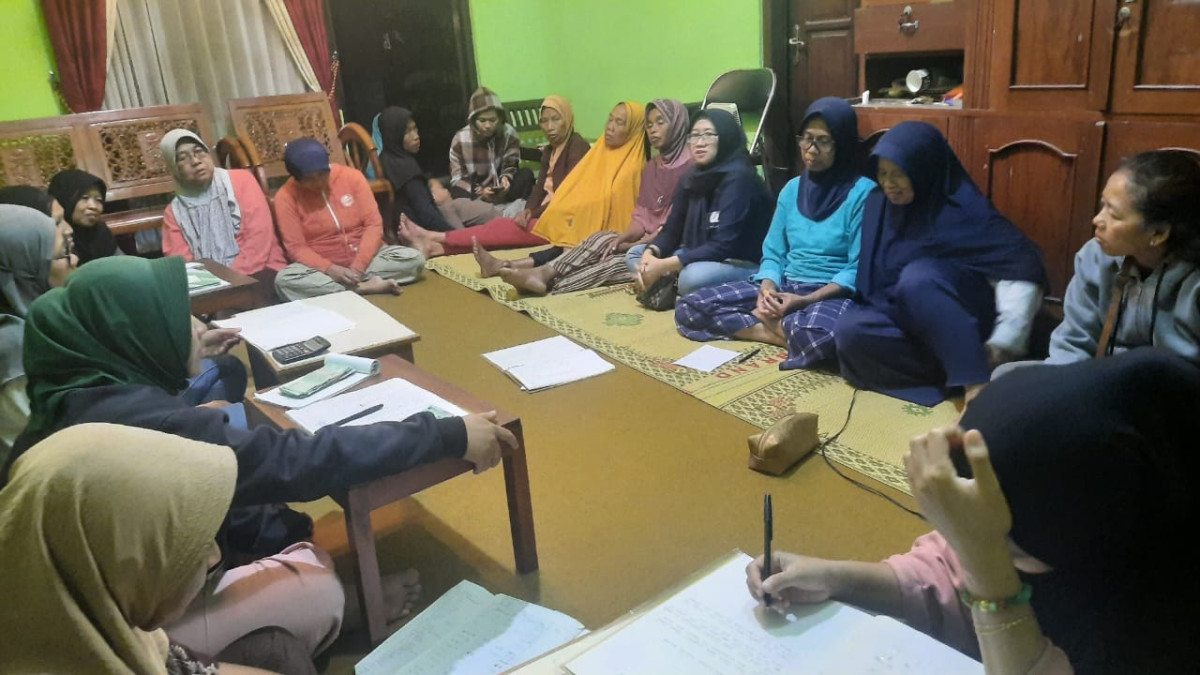 arisan rutin dusun sapen