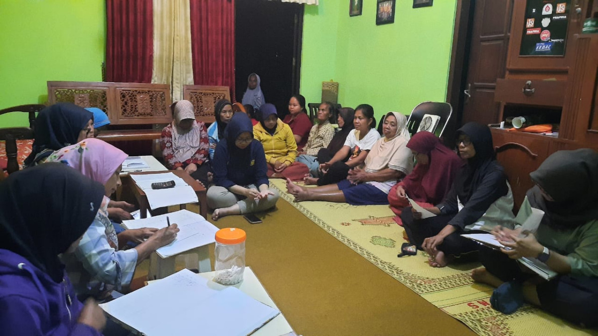 arisan rutin dusun sapen