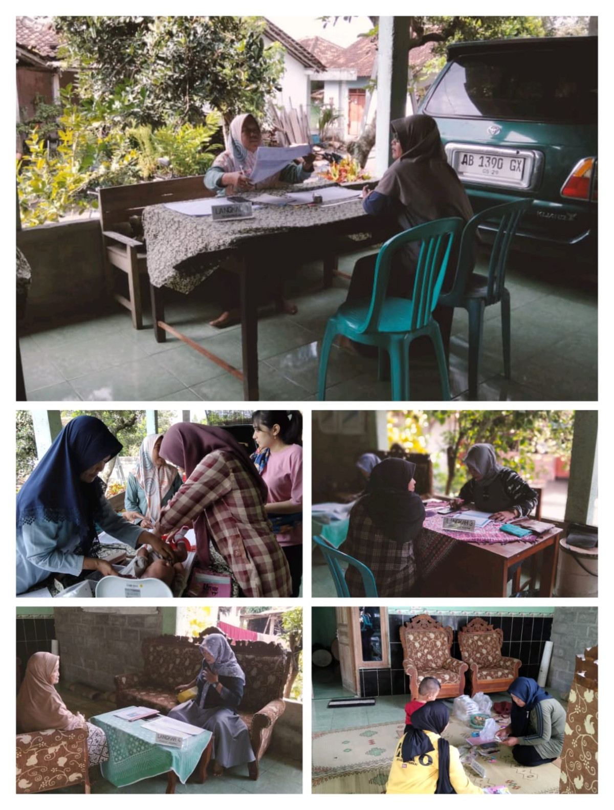 Posyandu ILP mawar di dusun tanjung