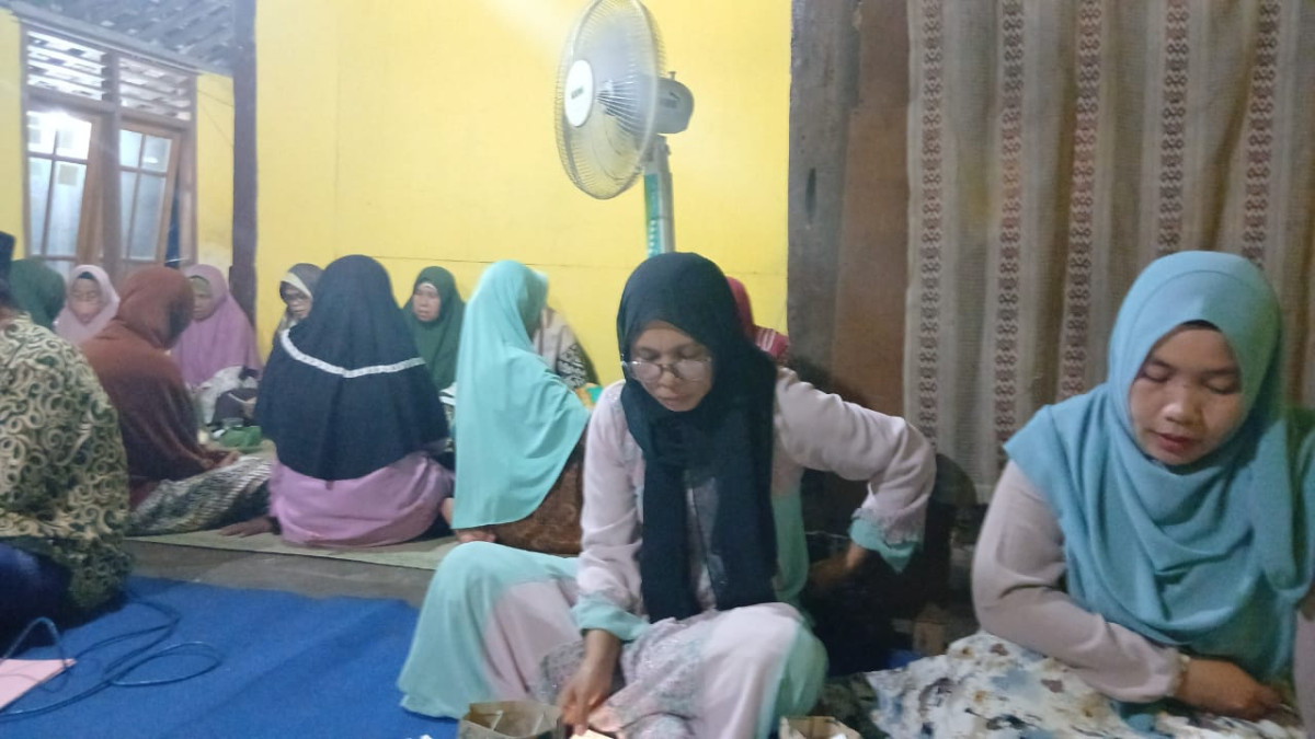 Pengajian tasyakuran drmh bpk saidi