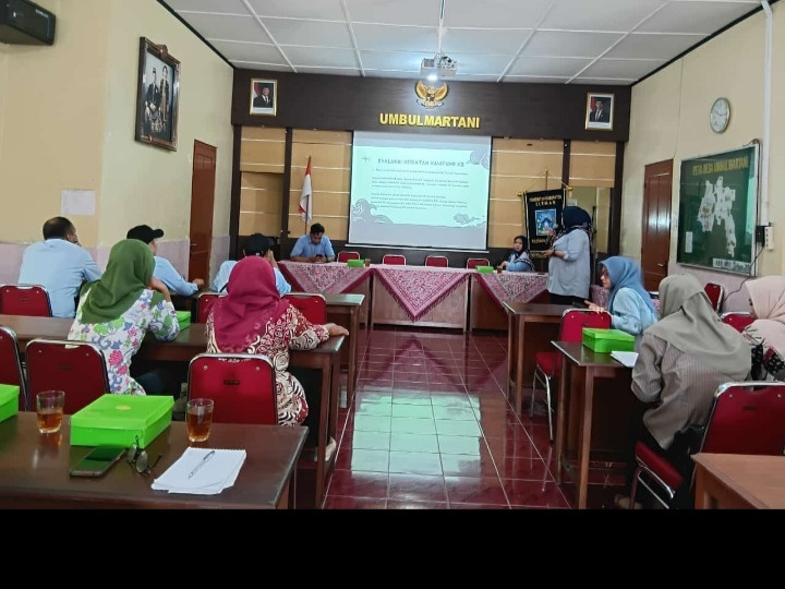 rakor pokja kampung kb di kelurahan