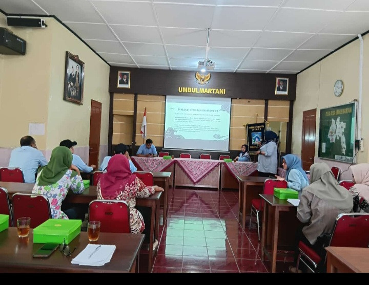 Rakor dikelurahan umbulmartani..ngemplak asemak asem