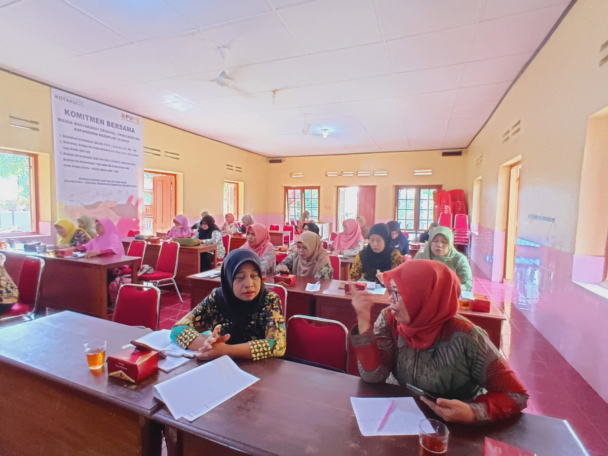 Rakor IMP desa kader Sapen