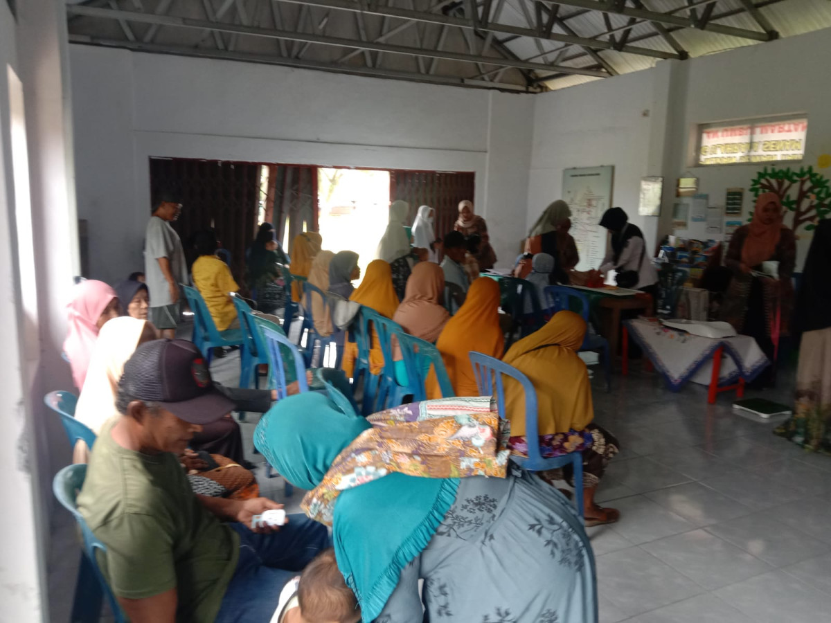 Posyandu ILP di dusun Grogolan umbulmartani