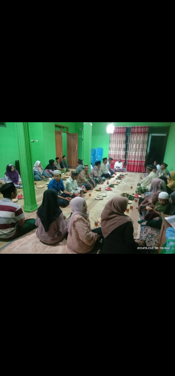 Tahlil Ruwahan di Dusun Medelan