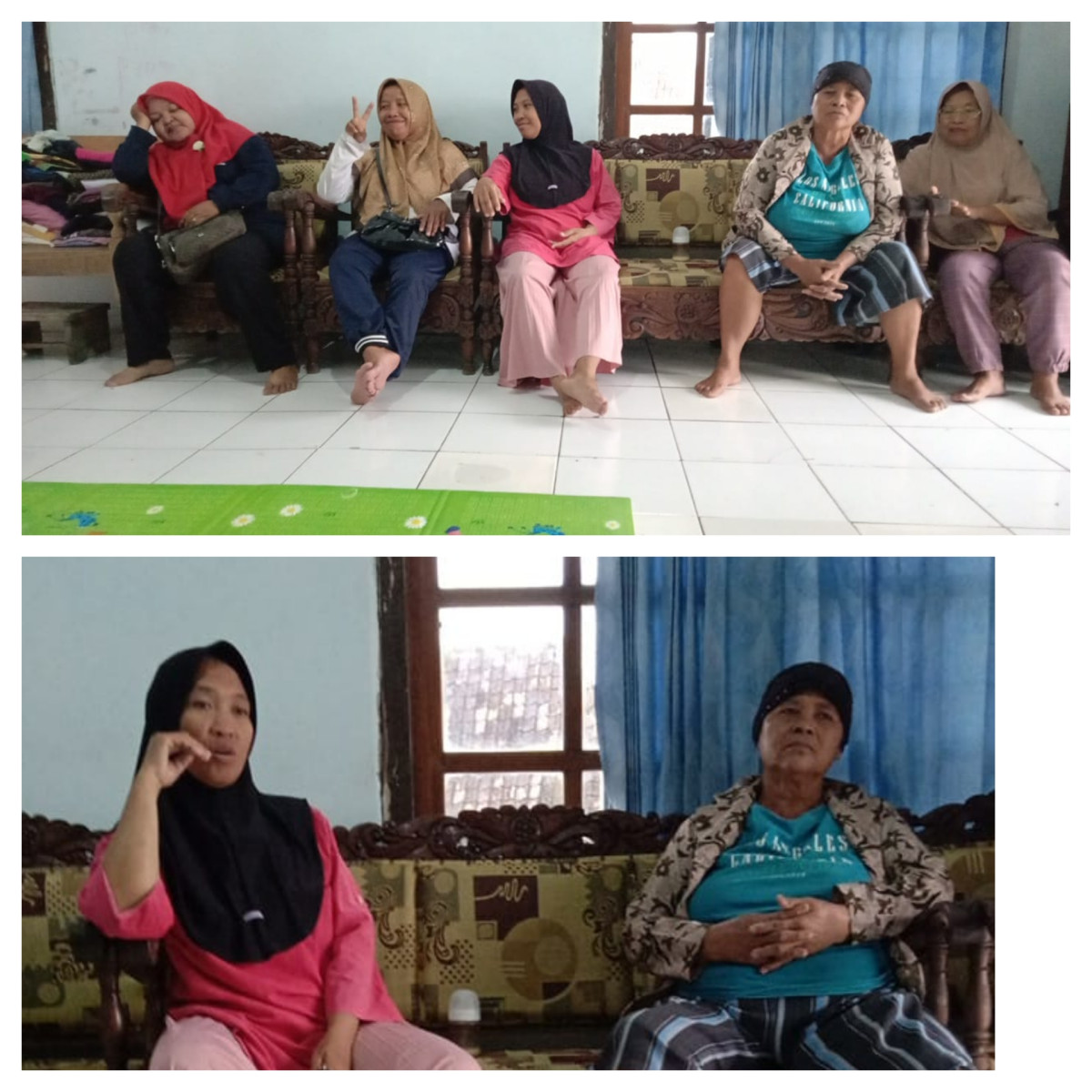 rapat ibu ibu rt 2 kalisoro untuk memasak nyadran