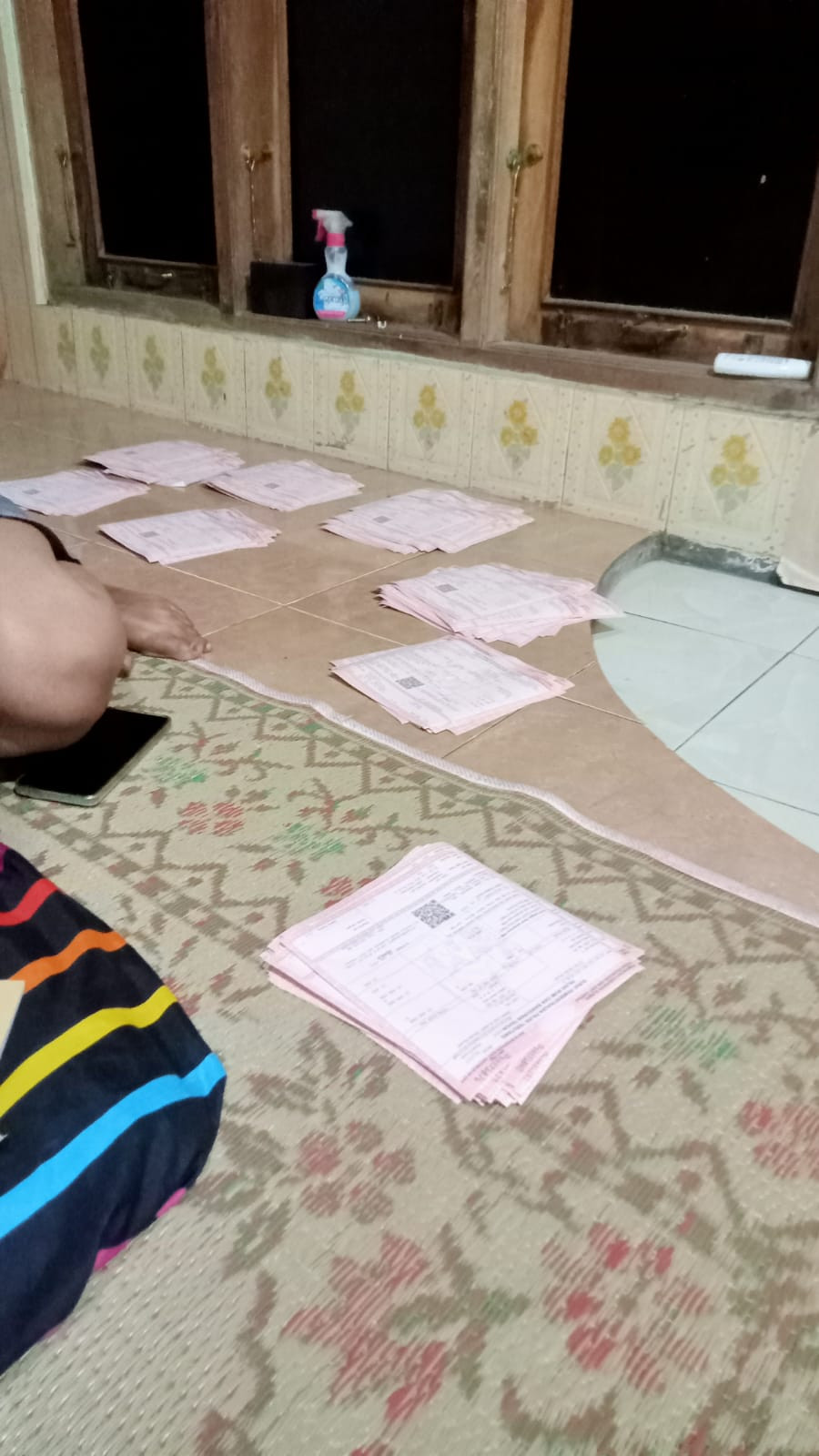 Pemilahan pbb menurut RT//RW Dusun ngemplak1