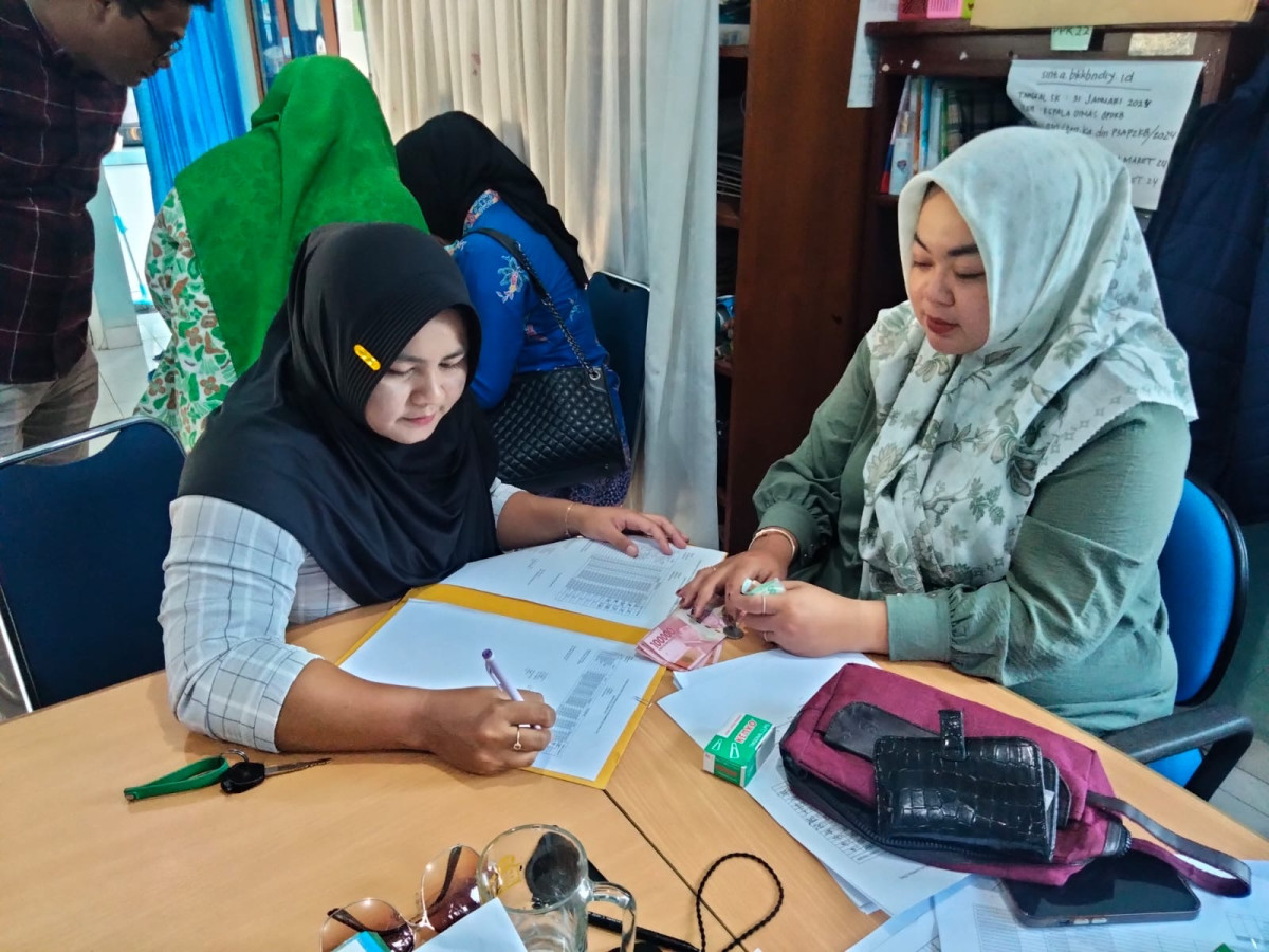 Pelaporan pendampinga TpK oleh TPK puntuk