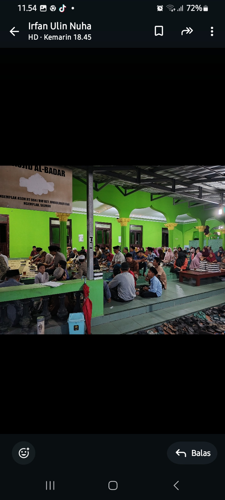 Buka bersama didusun ngemplak asem