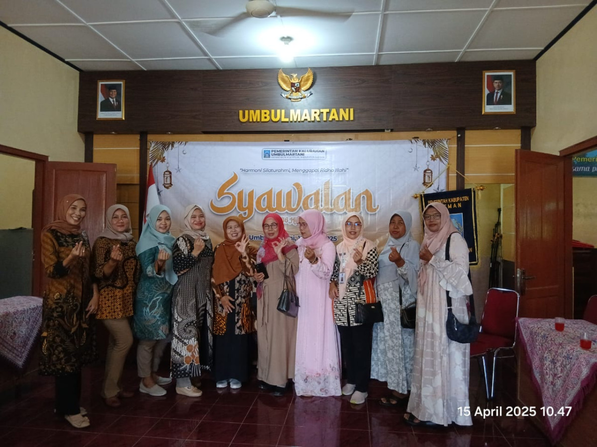 Syawalan dikalurahan kader dr dsn meces