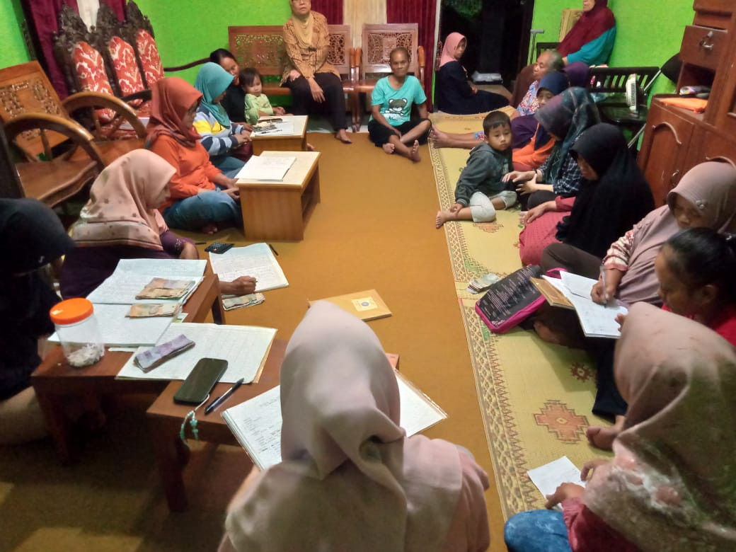 Pertemuan pkk RTdusun sapen