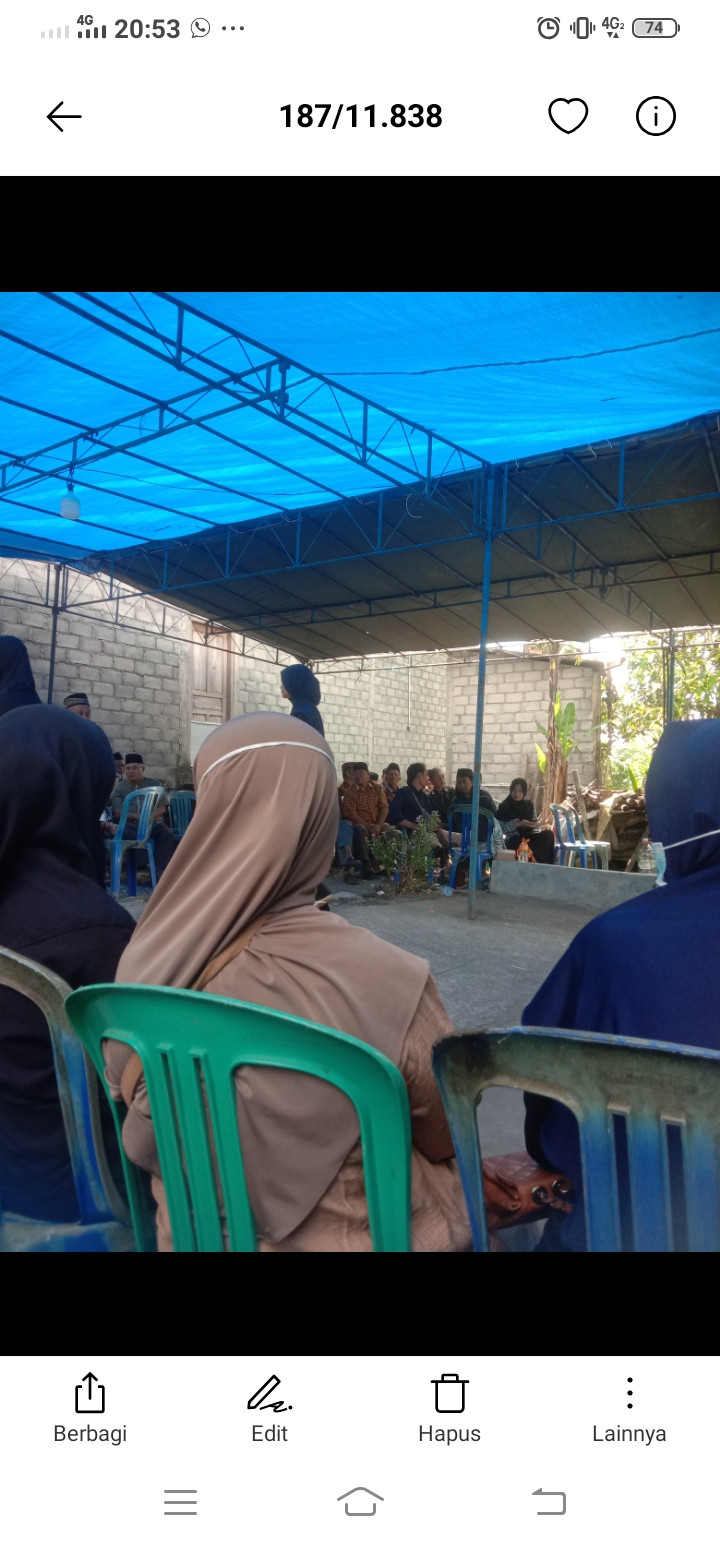 Warga Medelan takziah di Klancingan