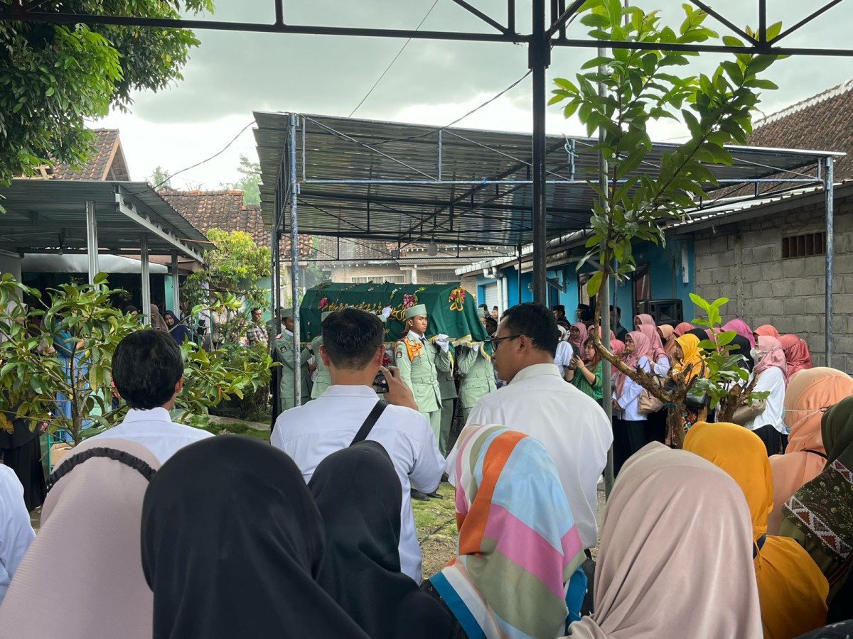 Takziah warga puntuk ke wedomartani