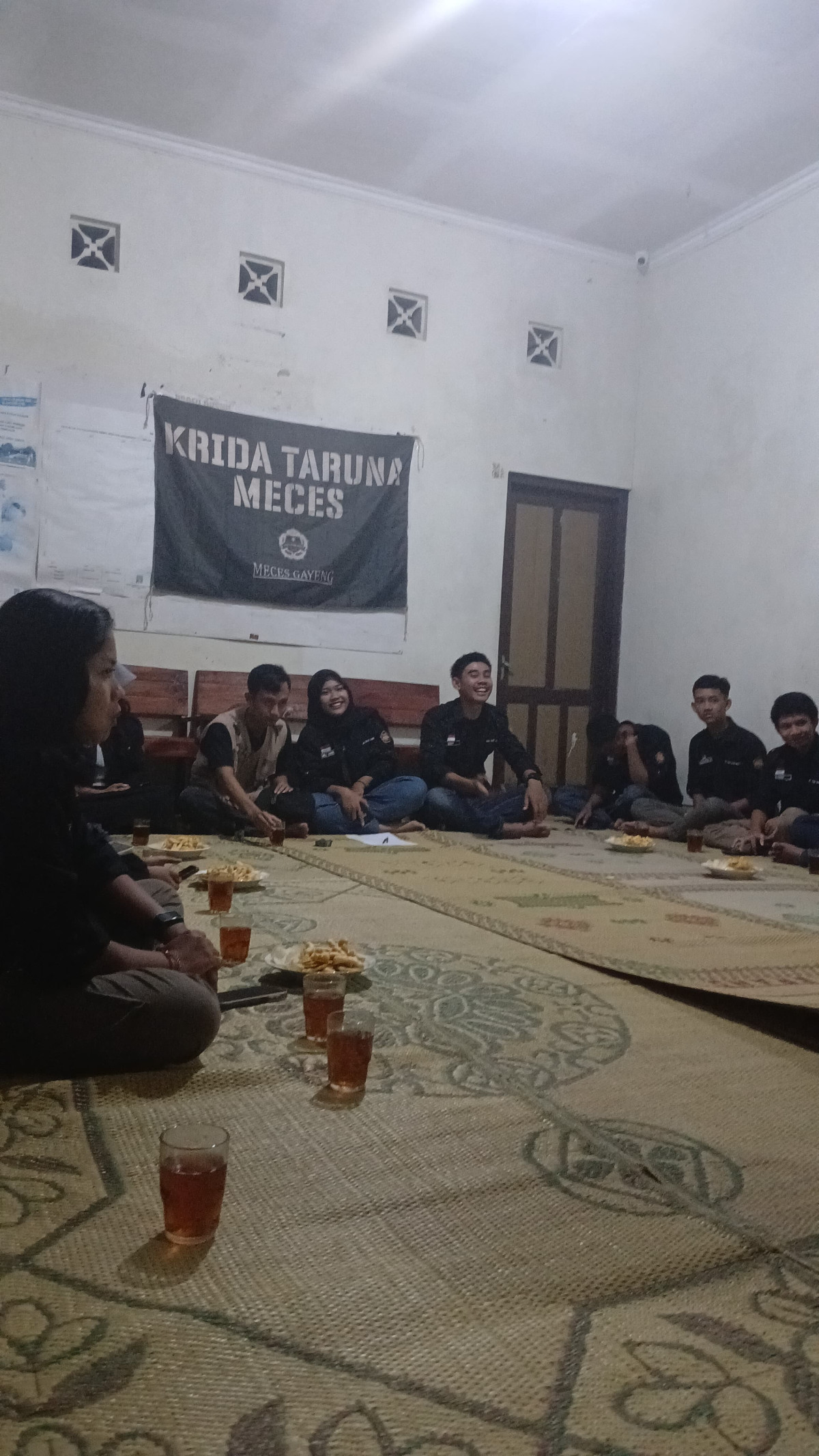 Pertemuan rutin karang taruna dsn meces