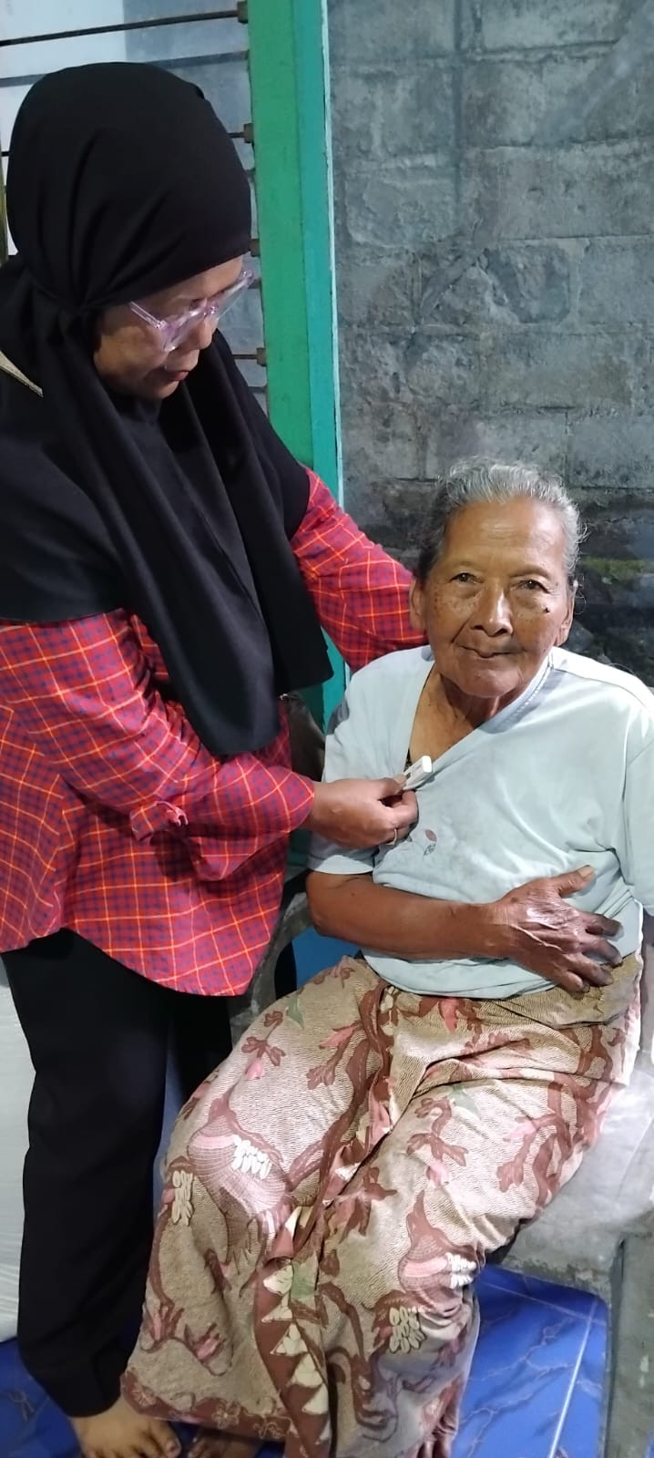 Kunjungan lansia Dusun Degolan