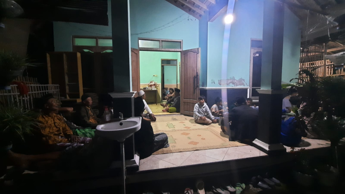 pengajian rutin dusun sapen