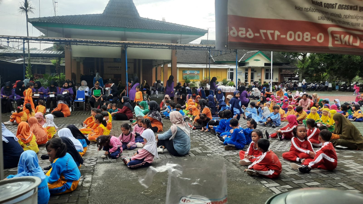 senam bersama dusun sapen