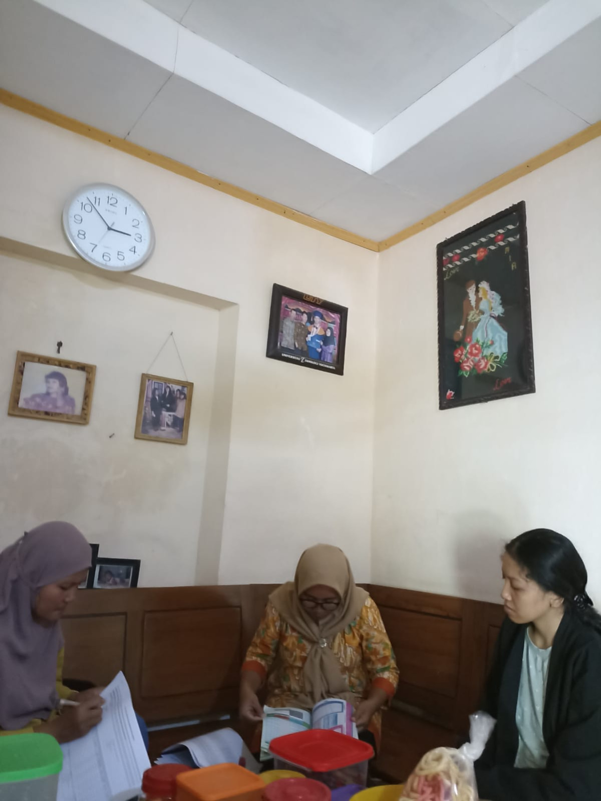 Kunjungan rumah dusun Grogolan