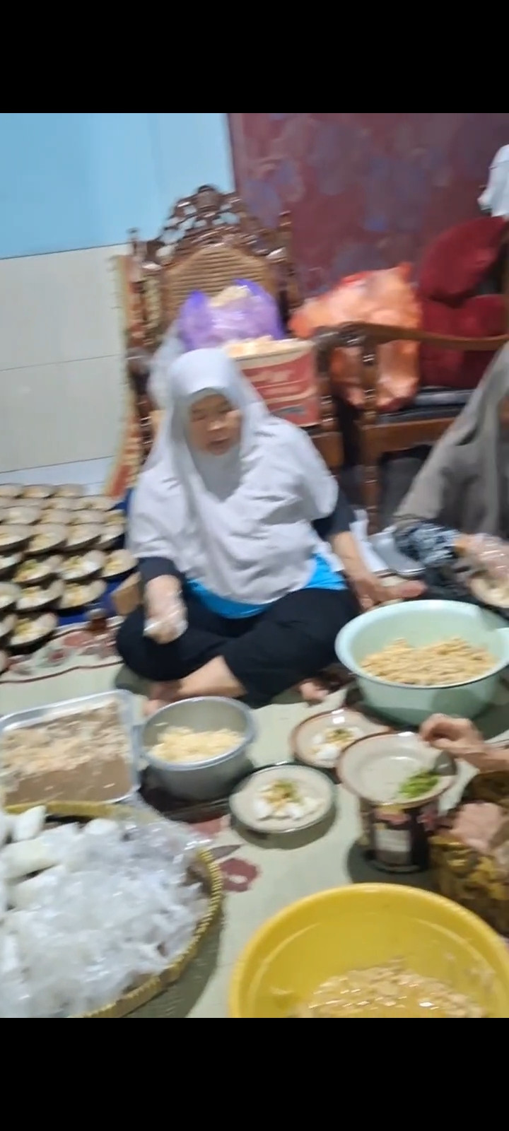 Rewang 40hari didusun ngemplak asem