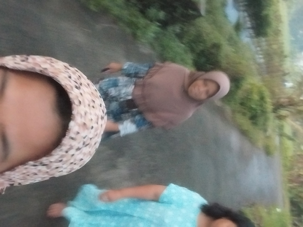 Jalan jalan pagi lansia dsn meces