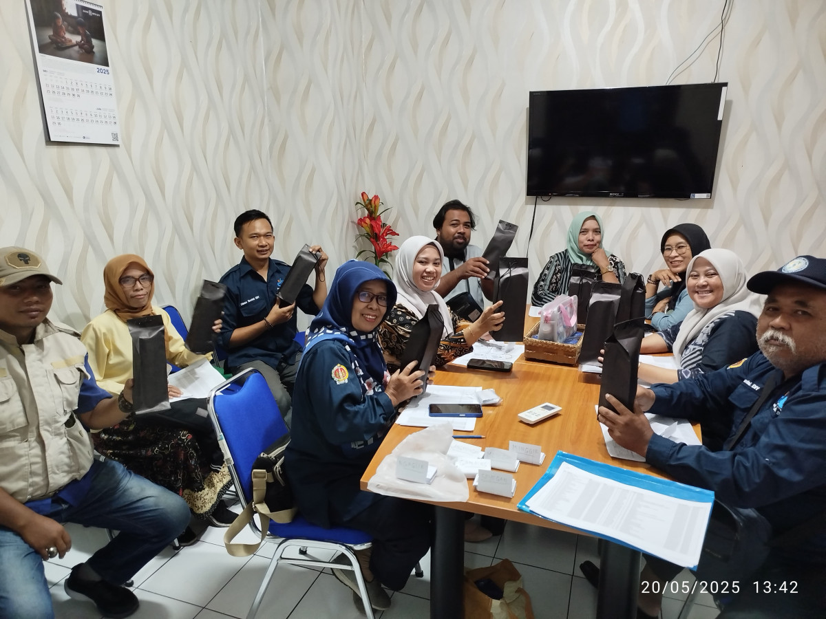 Kader cuilikan melaksanakan koordinasi pendamping jslu