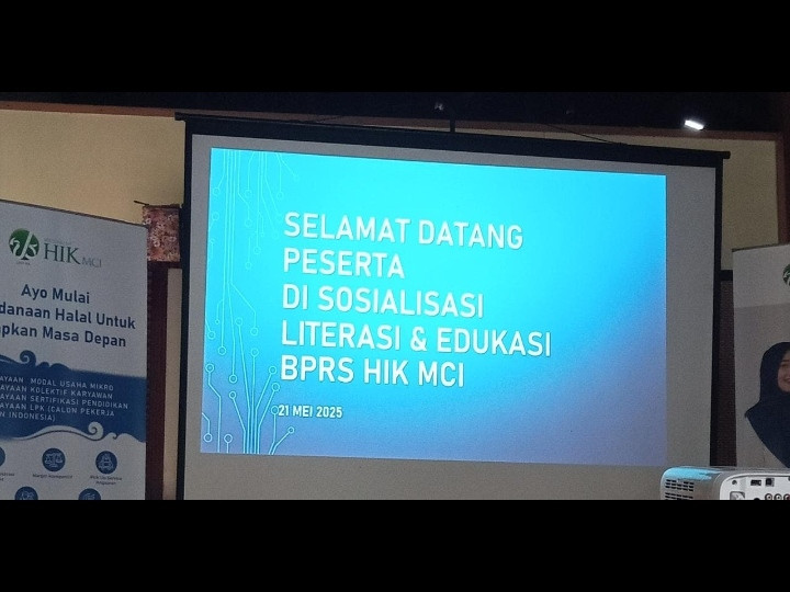 sosialisasi literasi Bprs mci diikuti umkm kalisoro
