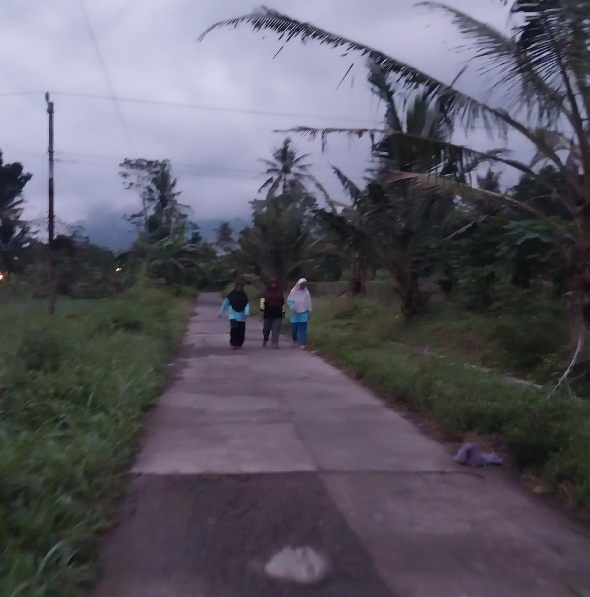 Jslan jalan pagi dsn meces