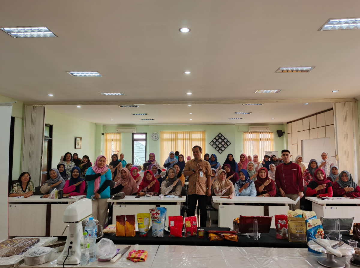 Peserta chefmate Baking Demo
