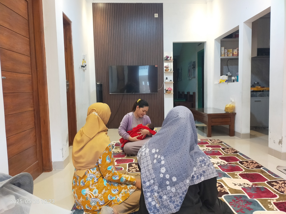 kunjungan rumah TPK di wilayah kopatan